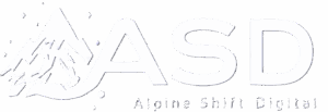 White ASD Logo